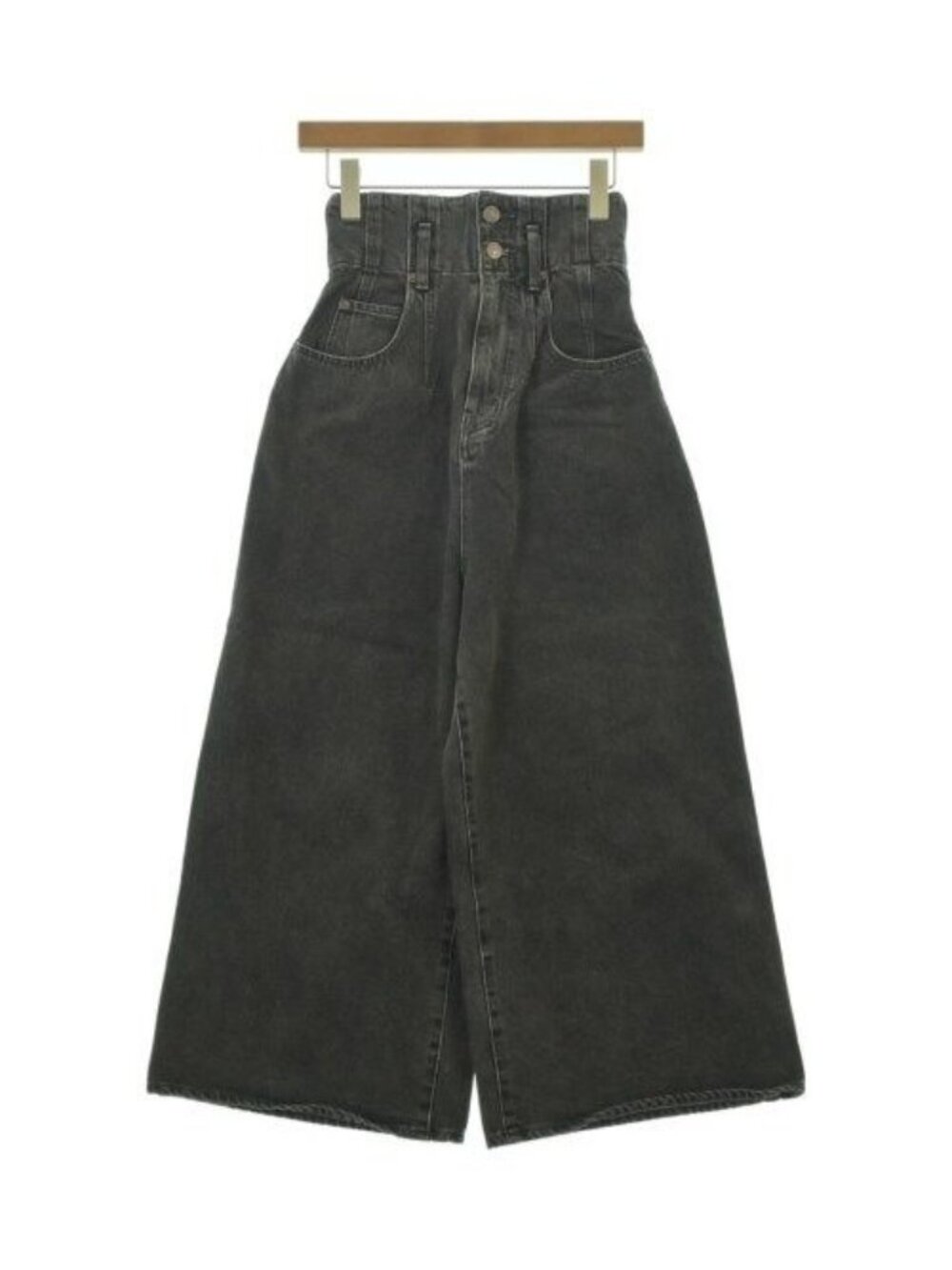 Celine Denim Pants Black